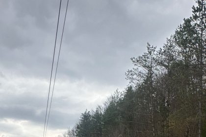 DJ 205D distrus de inundatie in zona satului Prahuda presedintele Halici Vom interveni in cel mai scurt timp posibil