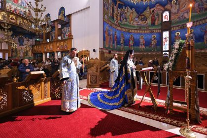 Denia Acatistului Bunei Vestiri la Catedrala Unirii din Focsani