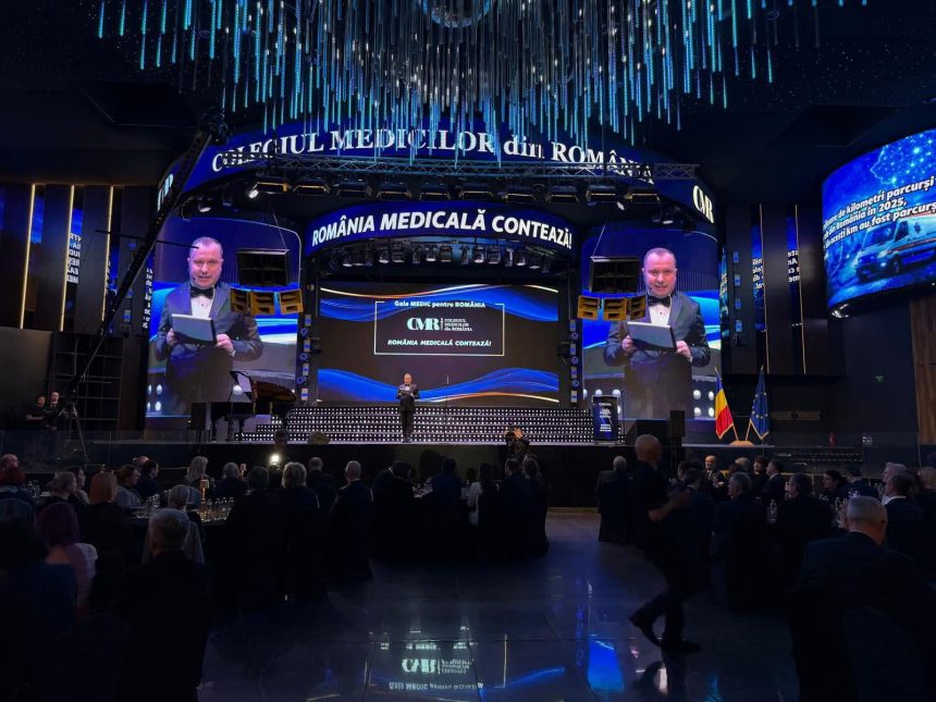 FOTO Medici din Vrancea prezenti la Gala Colegiului Medicilor din Romania