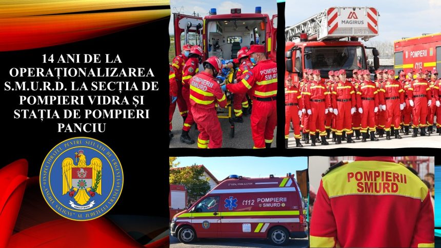 14 ani de activitate a SMURD in Panciu si Vidra