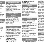 Anunturi mici de astazi 14 aprilie 2026