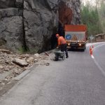 Atenzionare cu privire la riscul de caderi de pietre in zona Cheile Bicazului