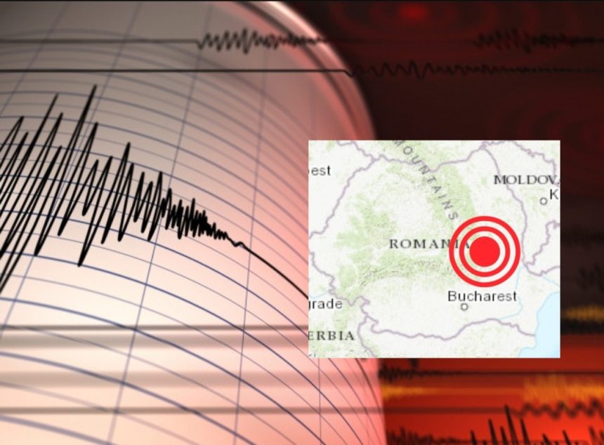 Cutremur de 4 grade in zona seismica Vrancea