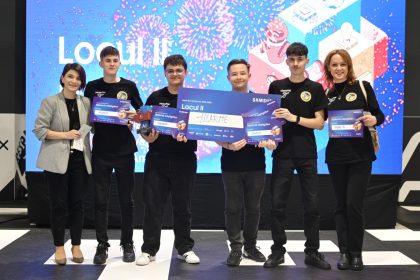 Echipa HearMe de la Liceul Simion Mehedinti Vidra premiata cu locul II la Solve for Tomorrow