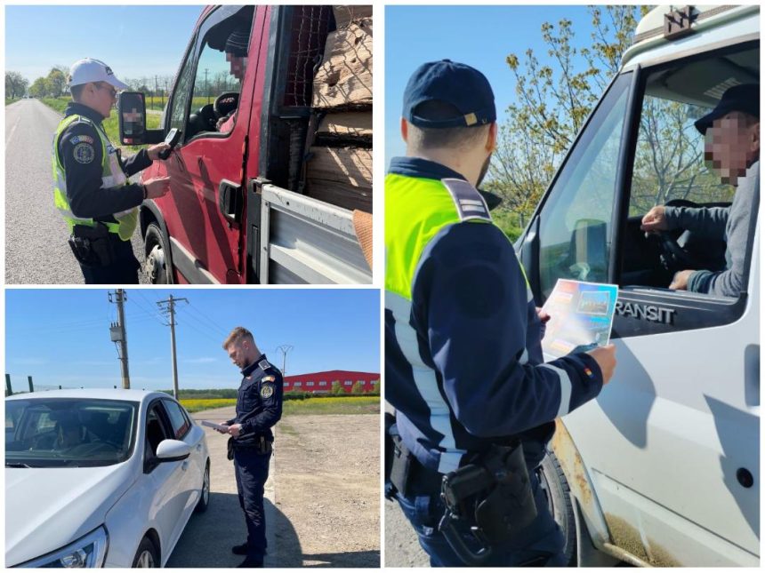 FOTO AcTiune a poliTiStilor din Vrancea in apropierea trecerilor la nivel cu calea ferata