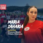 FOTO Maria Miruna Zaharia voluntara in marea familie a Crucii Rosii