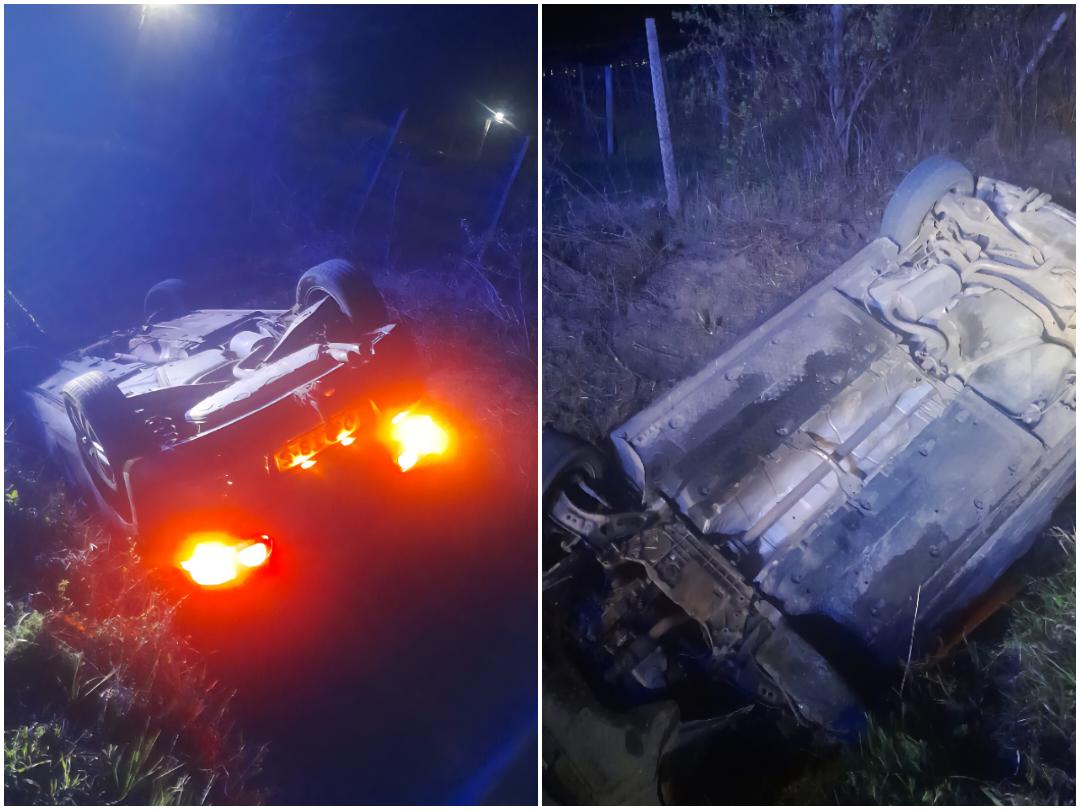 FOTO Tanar grav ranit in urma unui accident rutier la Dragosloveni