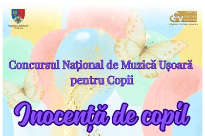 Inscrieri pentru cea de a X a editie a concursului Inocenta de copil