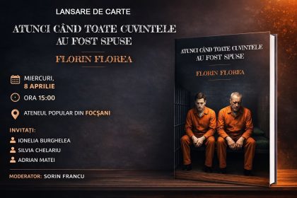 Lansarea cartii Atunci cand toate cuvintele au fost spuse de Florin Florea