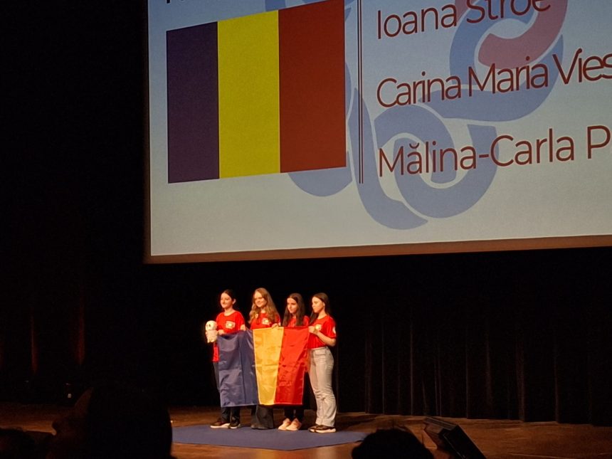 Locul I in Europa pentru Romania la Olimpiada Europeana de Matematica pentru fete