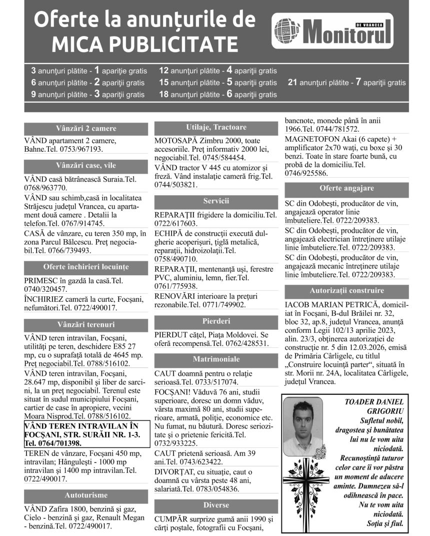 Mica Publicitate de astazi 6 aprilie 2026