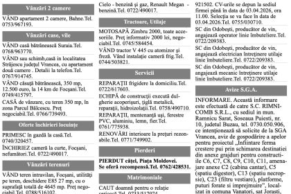 Mica Publicitate din data de 3 aprilie 2026