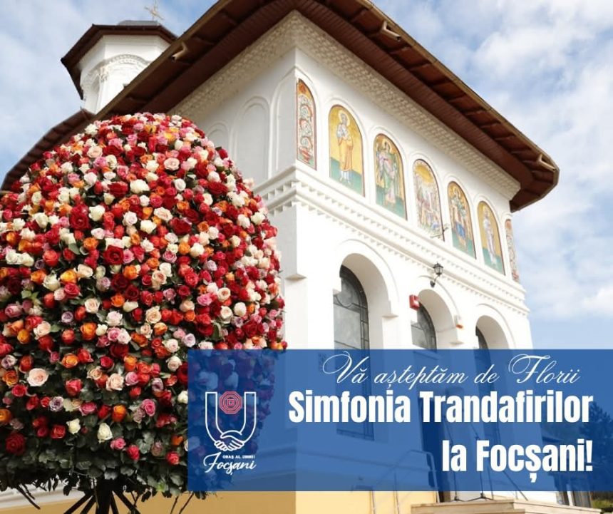 Procesiune de Florii sambata la Focsani mii de trandafiri vor fi daruiti credinciosilor