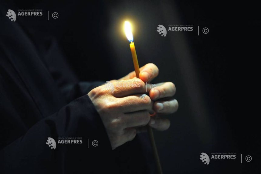 Sfanta Lumina adusa sambata seara din Ierusalim