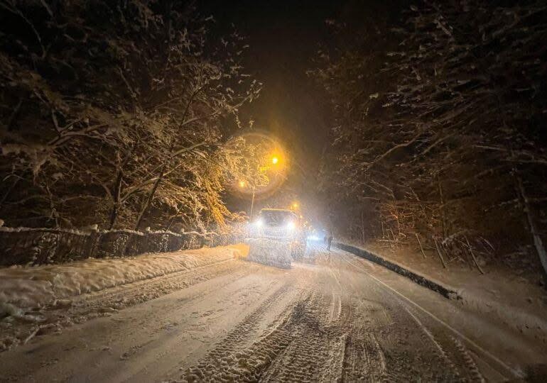 ULTIMA ORA DRDP Buzau Circulatie blocata pe DN2D in Vrancea din cauza ninsorii