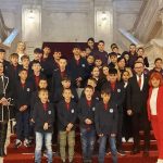 VIDEO Elevi din Vrancea in vizita la Parlamentul Romaniei invitati de senatorul Catalin Graur