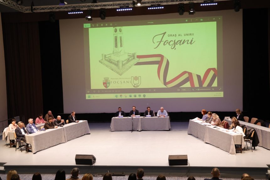 VIDEO interes mare la dezbaterea organizata de primarul Cristi Misaila referitoare la interzicerea jocurilor de noroc in Focsani