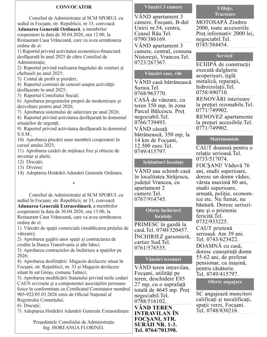 mica publicitate de astazi 15 aprilie 2026