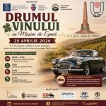 video foto eveniment deosebit in judetul vrancea drumul vinului cu automobile clasice