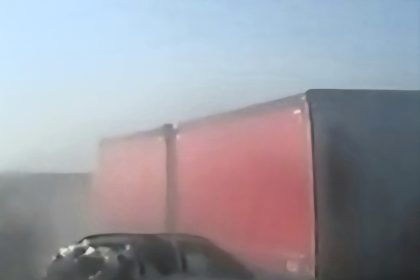 video momentul accidentului in care a decedat consilierul local gabriel bolovan surprins de camera de bord a unui sofer din trafic