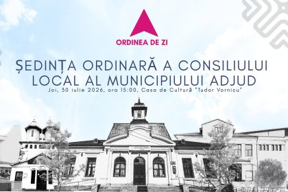 Adjud Consilierii locali au aprobat numeroase proiecte de hotarare eseniale