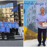 FOTO Ceremonie de avansare in grad la IJJ Vrancea jandarm montan premiat de MAI cu Diploma de Merit