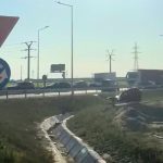 ultim or video accident la tisita in sensul giratoriu catrea autostrada a7