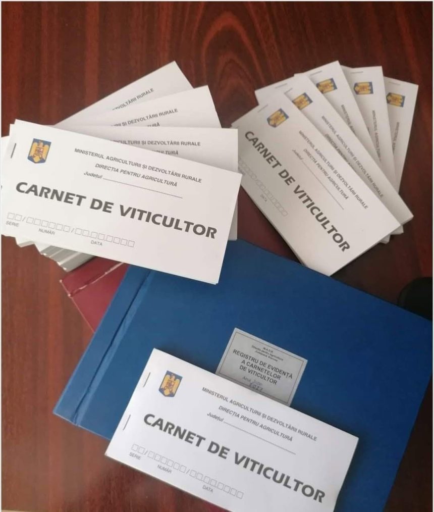 A inceput avizarea carnetele de viticultor