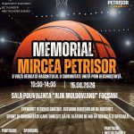 Baschet Memorialul Mircea Petrisor la Sala Polivalenta din Focsani