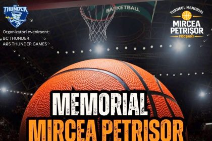 Baschet Memorialul Mircea Petrisor la Sala Polivalenta din Focsani