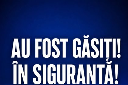 Doi copii disparuti au fost gasiti datorita interventiei rapide a fortelor de ordine si a echipelor de suport