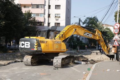 FOTO Focsani Infrastructura moderna pe strada Stefan cel Mare