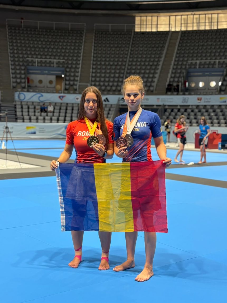 FOTO Maria Ferariu aduce doua medalii pentru Vrancea de la Campionatul Mondial din Zadar Patru medalii pentru doua sportive romance