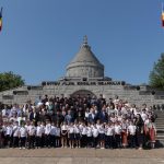 FOTO Mausoleul Eroilor Marasesti IPS Ciprian a oficiat Sfanta Liturghie in prezenta presedintelui Nicusor Halici si a primarilor Cristi Misaila si Adrian Toderascu