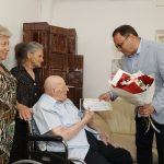 Focsanean disting la implinirea unei sute de ani de viata