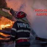 Gospodarie in flacari la Vidra incendiu de vegetatie uscat pe DJ 204D Focsani Suraia