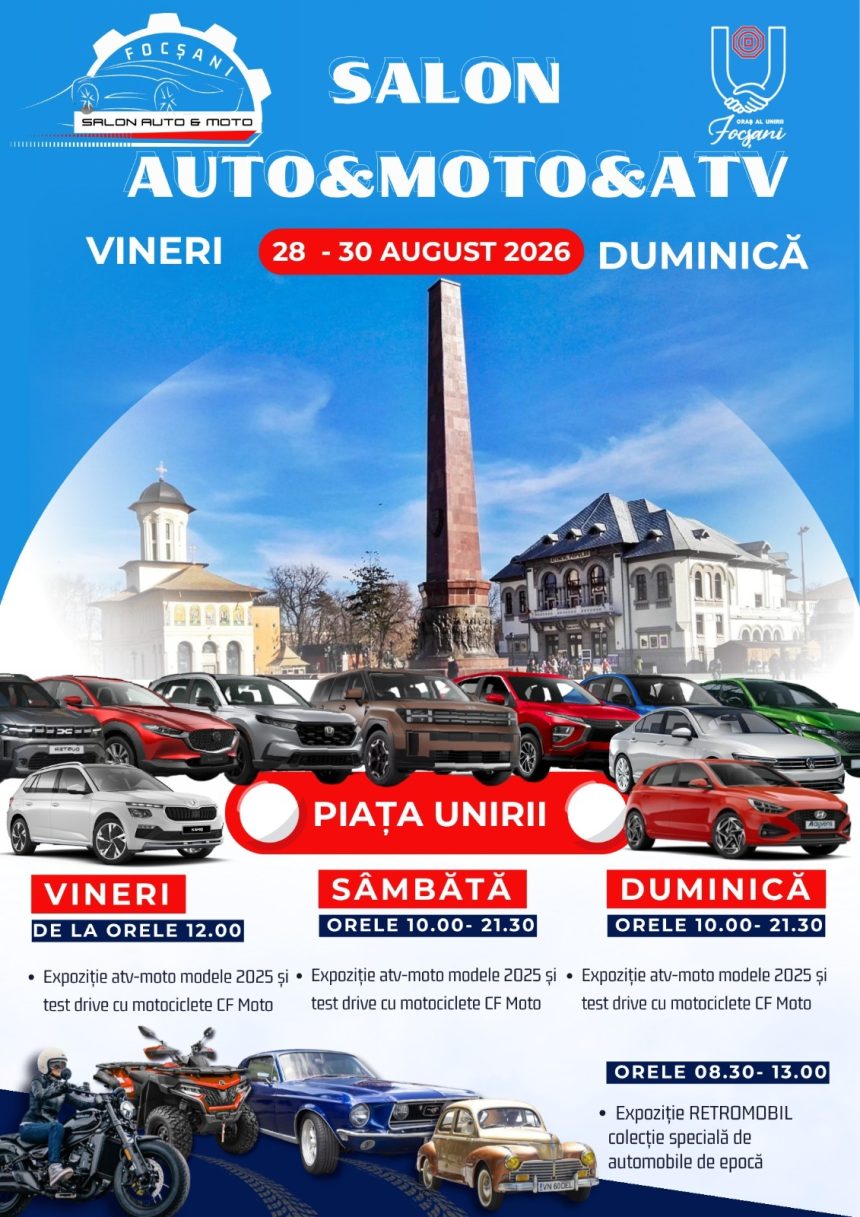 Invitatie la Expozitia Auto Focsani