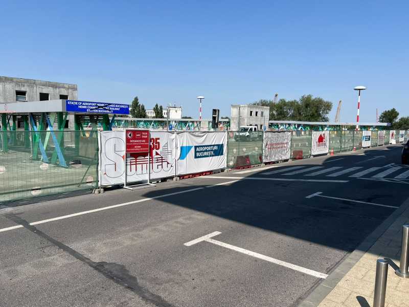 Parcarea Sosiri a Aeroportului Henri Coanda se va inchide temporar pentru modernizare si ntarire