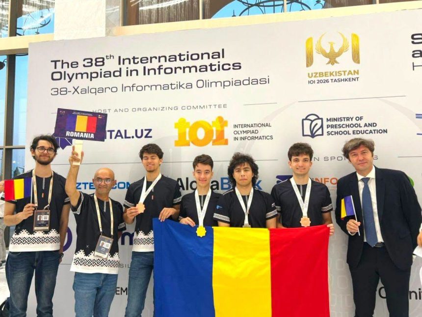 Romania locul 2 mondial in clasamentul istoric al medalelor de la Olimpiada Internationala de Informatic
