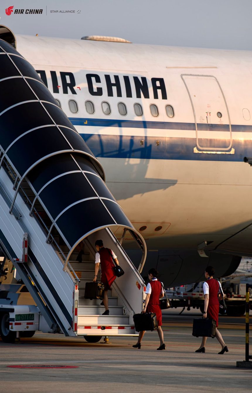 Romanii vor putea calatori cu avionul direct in China din 4 septembrie de trei ori pe saptamana
