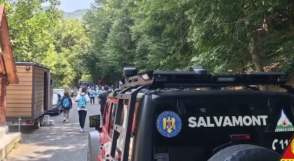 Salvamontistii din Vrancea activi pe traseele turistice