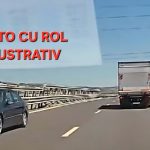 Sofer de 86 de ani surprins pe autostrada A7 conducand pe contrasens cum a fost penalizat de politisti
