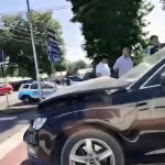 ULTIMA ORA Accident intre doua masini pe DN2 E85 in zona Pufesti la o trecere de pietoni