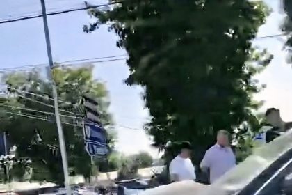 ULTIMA ORA Accident intre doua masini pe DN2 E85 in zona Pufesti la o trecere de pietoni