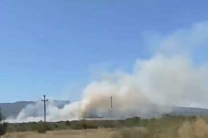 ULTIMA ORA VIDEO Incendiu de vegetaie uscat n Boloteti extins pe aproape 30 de hectare