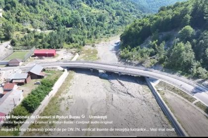 VIDEO Jitia Podul de pe DN 2N a intrat in etapa anterioara receptiei finale