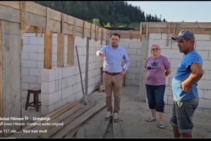 VIDEO Soveja renasc din cenusa la 4 luni dupa incendiul devastator casele distruse sunt in proces de reconstructie