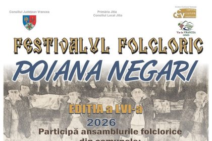 VIDEO Vrancenii invitati duminica la Festivalul Folcloric Poiana Negari Jitia