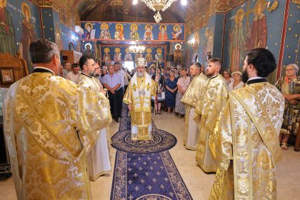 Vizita arhiereasca la Parohia Gugesti I din judetul Vrancea
