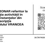 Vranceani invitati de Tribunalul Vrancea sa indeplineasca un chestionar
